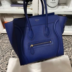 Celine Micro luggage tote